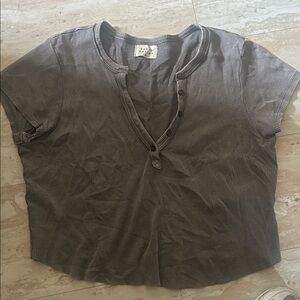 Charcoal Short Sleeve Women's Tee